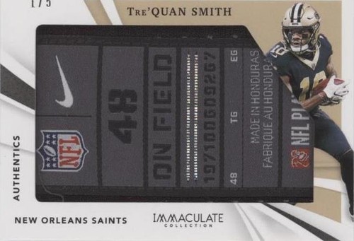 2021 Panini Immaculate Collection Tre'Quan Smith #IL-TS