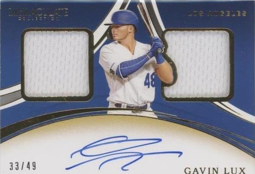 2020 Panini Immaculate Collection - Gavin Lux #DMS-GL