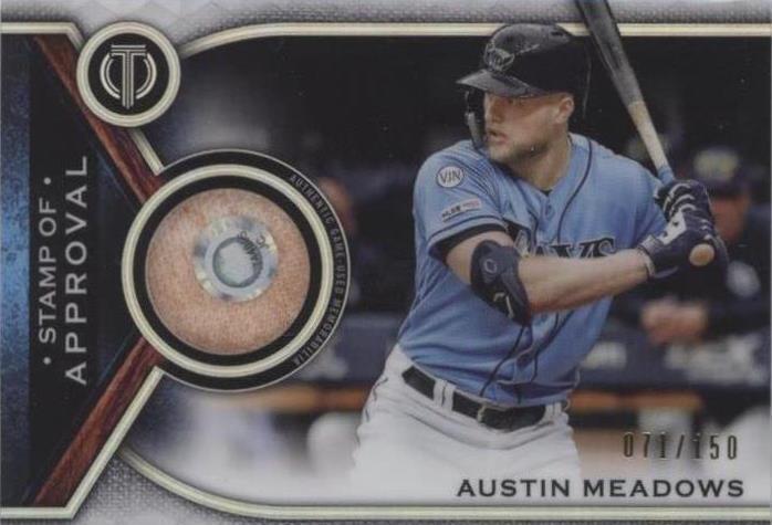 2021 Topps Tribute - Austin Meadows #SOA-AM