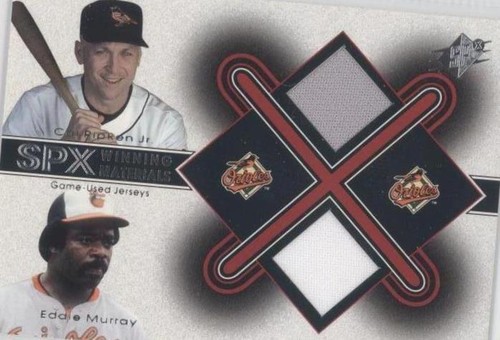 2001 SPx - Cal Ripken Eddie Murray #CR-EM