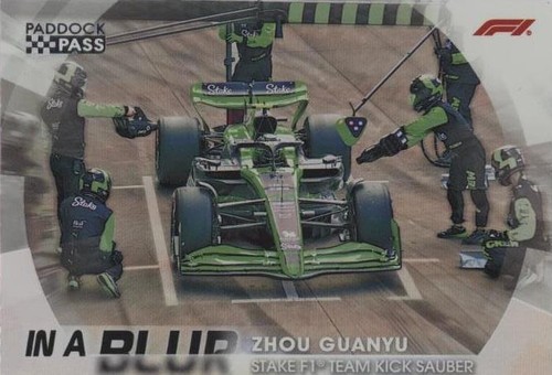 2024 Topps Paddock Pass Formula 1 - Zhou Guanyu #BL-14