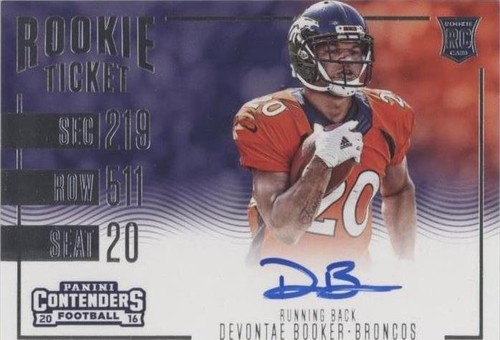 2016 Panini Contenders Devontae Booker #356