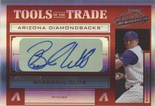 2004 Playoff Absolute Memorabilia - Brandon Webb #TT-22