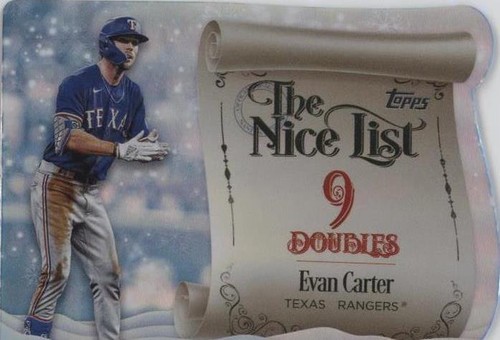 2024 Topps Definitive Evan Carter RC Rookie AUTO #34/50 SSP (MS