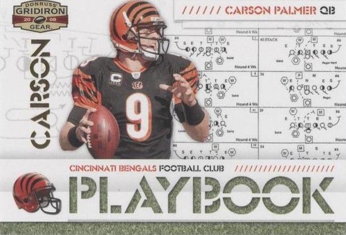 2008 Donruss Gridiron Gear Carson Palmer #PL-5