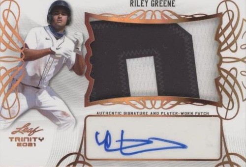 2021 Leaf Trinity - Riley Greene #PA-RG1