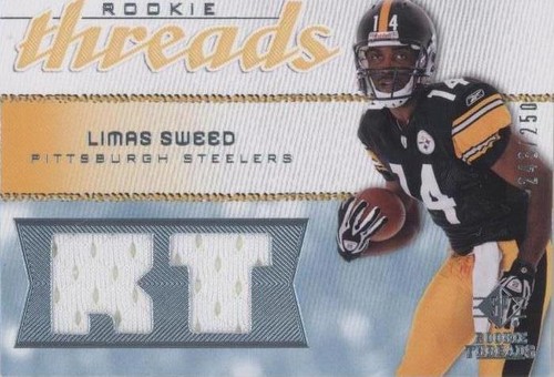 2008 SP Rookie Threads Limas Sweed #RT-LS