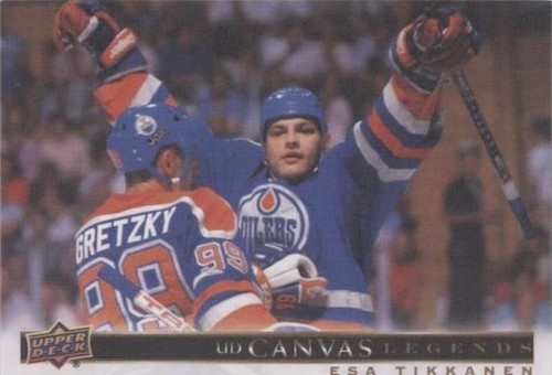 2020-21 Upper Deck SP Signature Edition Legends - Esa Tikkanen #C-80