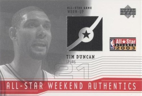 2003-04 Upper Deck - Tim Duncan #AS-TD