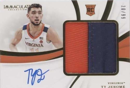 2019-20 Panini Immaculate Collection Collegiate - Ty Jerome #105