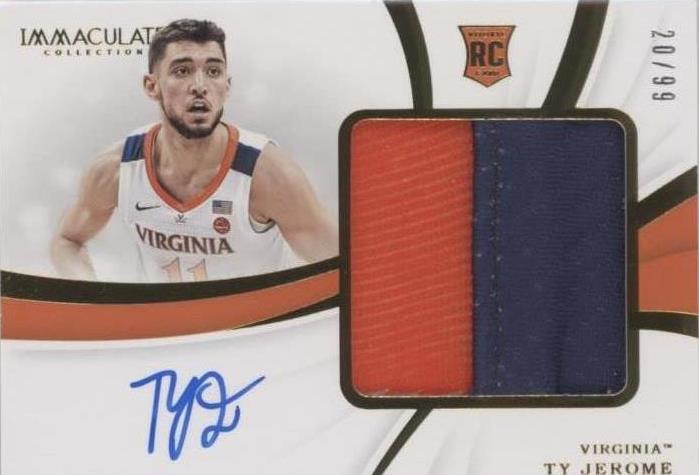 2019-20 Panini Immaculate Collection Collegiate - Ty Jerome #105