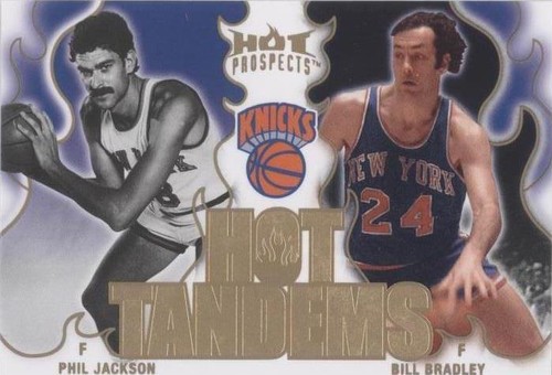 2008-09 Fleer Hot Prospects - Phil Jackson/Bill Bradley #HT-13