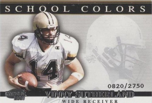 2001 Pacific Invincible Vinny Sutherland #42
