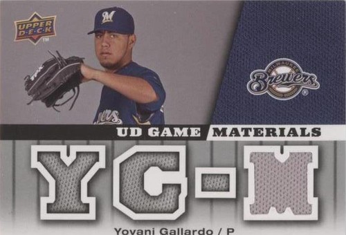 2009 Upper Deck - Yovani Gallardo #GM-YG