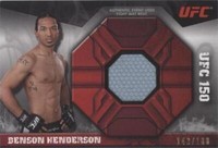 2013 Topps UFC Knockout - Benson Henderson #FMR-BH