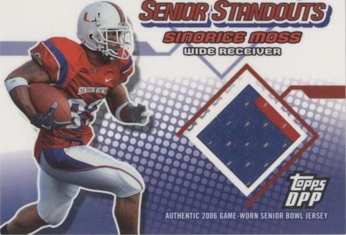 2006 Topps Draft Picks and Prospects (DPP) Sinorice Moss #SS-SM