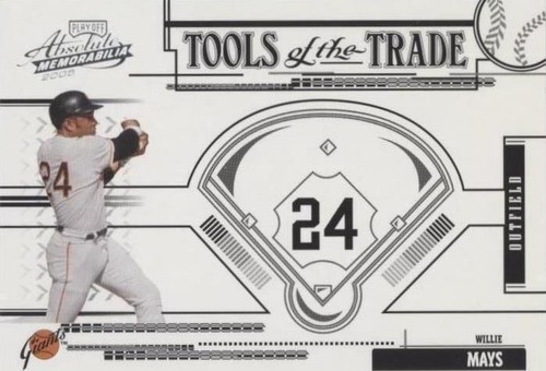 2005 Playoff Absolute Memorabilia - Willie Mays #TT-24