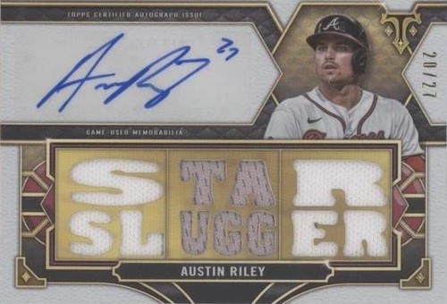 2022 Topps Triple Threads - Austin Riley #TTAR-RIL1