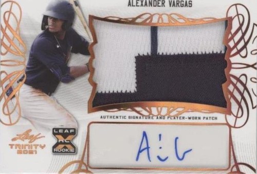 2021 Leaf Trinity - Alexander Vargas #PA-AV1