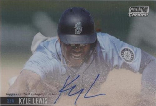 2021 Topps Stadium Club Chrome - Kyle Lewis #SCCBA-KLE