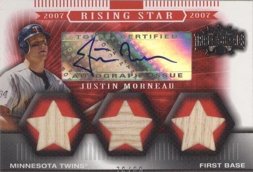 2007 Topps Triple Threads - Justin Morneau #128