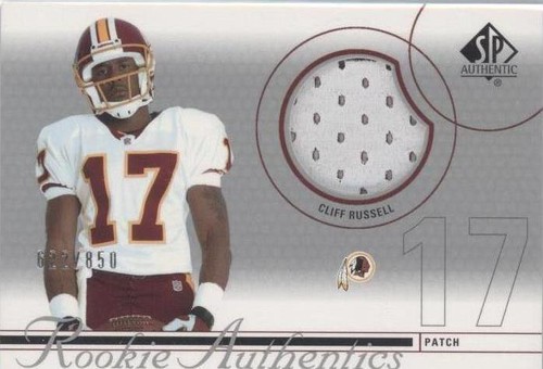 2002 SP Authentic Cliff Russell #217