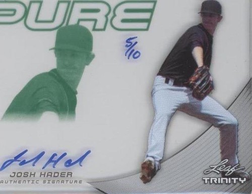2013 Leaf Trinity - Josh Hader #P-JH1