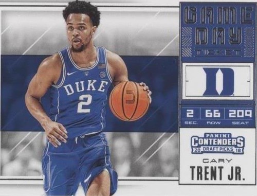2018 Panini Contenders Draft Picks - Gary Trent Jr. #17