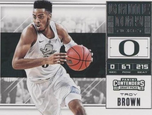 2018 Panini Contenders Draft Picks - Troy Brown Jr. #19