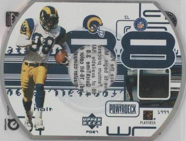 1999 Upper Deck Powerdeck Torry Holt #PD27
