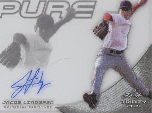 2014 Leaf Trinity - Jacob Lindgren #P-JL1