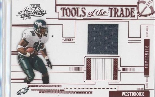 2005 Playoff Absolute Memorabilia Brian Westbrook #TT-11