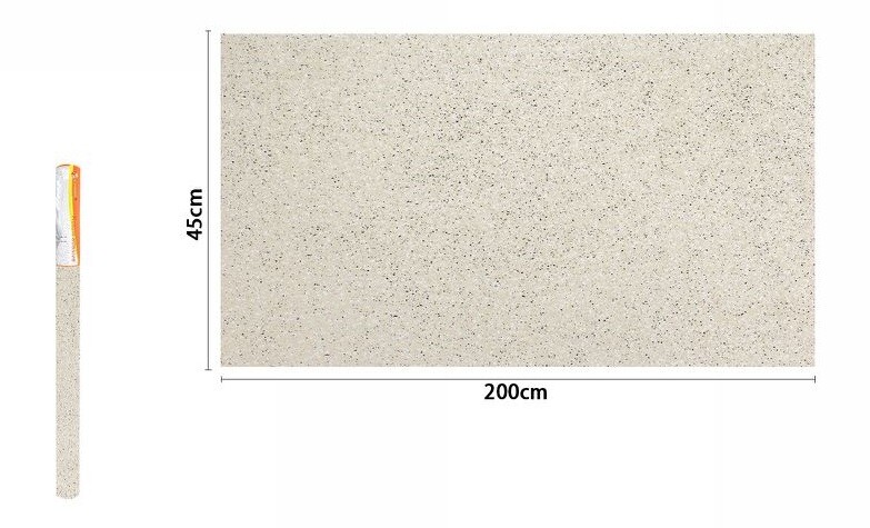 Rotolo Pellicola Adesiva Effetto Granito 45cmx2m Pannelli Cassetti Mobili dfh