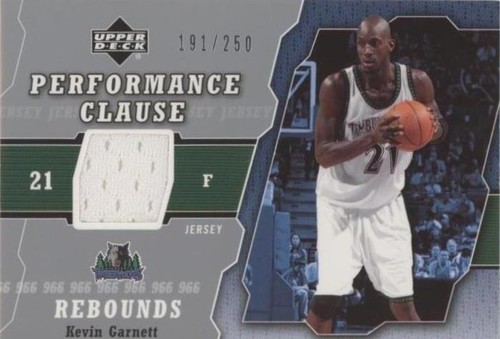 2005-06 Upper Deck - Kevin Garnett #PCJ-KG2