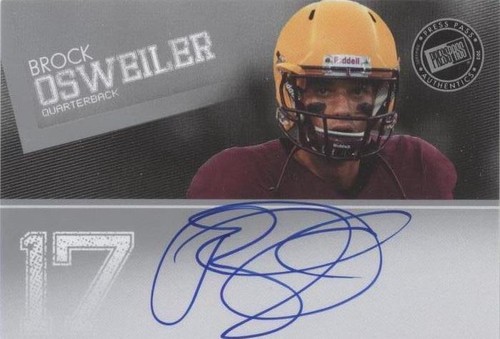 2012 Press Pass Brock Osweiler #PPS-BO