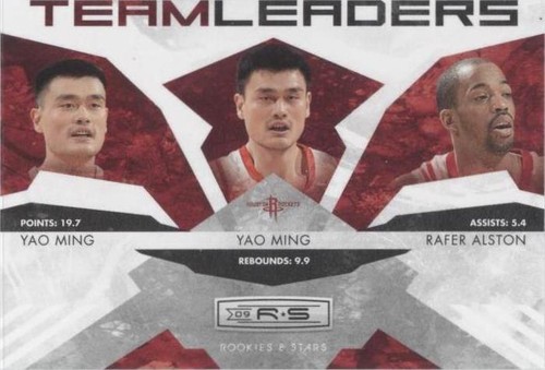 2009-10 Panini Rookies & Stars - Rafer Alston/Yao Ming #10