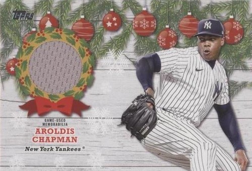 2022 Topps Holiday - Aroldis Chapman #WRC-AC
