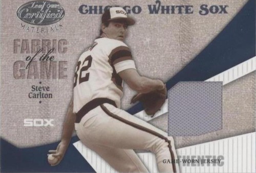 2004 Leaf Certified Materials - Steve Carlton #FG-194