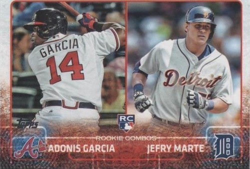 2015 Topps Update Series - Adonis Garcia Jefry Marte #US108