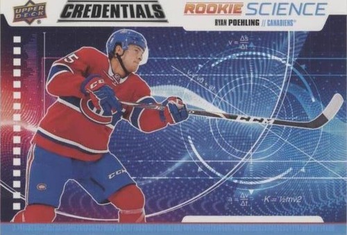 2019-20 Upper Deck Credentials - Ryan Poehling #RS-02