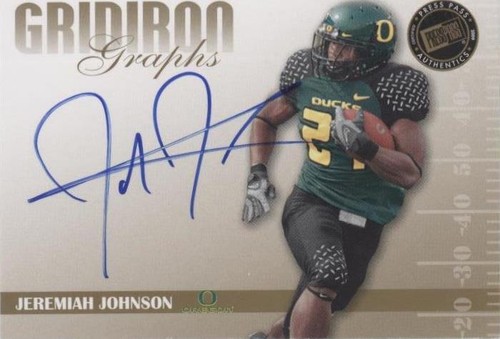 2009 Press Pass Signature Edition Jeremiah Johnson #GG-JJ