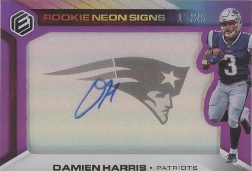 2019 Panini Elements Damien Harris #RNS-DA