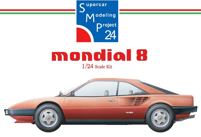 Ferrari Mondial 8 Smp24 Kit Resine 1/24 - New