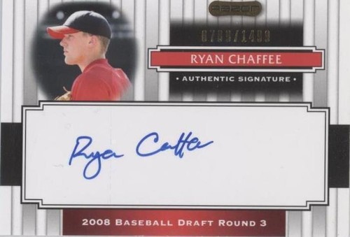 2008 Razor Signature Series - Ryan Chaffee #163