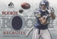 2002 SP Legendary Cuts Reche Caldwell #RR-RC