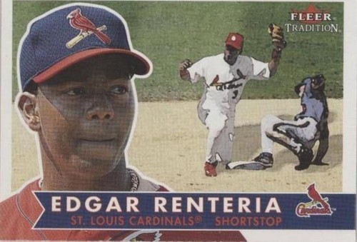 2001 Fleer Tradition - Edgar Renteria #87