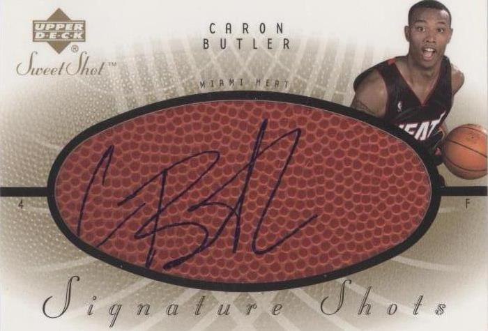 2002-03 Upper Deck Sweet Shot - Caron Butler #CB