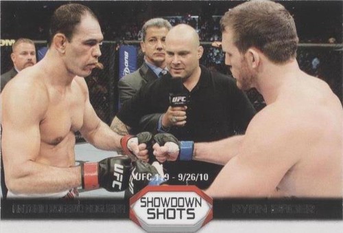 2011 Topps UFC Moment of Truth - Antonio Rodrigo Nogueira Ryan Bader #SS-NB