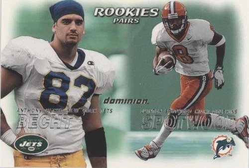 2000 Skybox Dominion Anthony Becht Quinton Spotwood #239