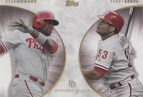 2022 Topps On Demand Dynamic Duals - Bobby Abreu Ryan Howard #29